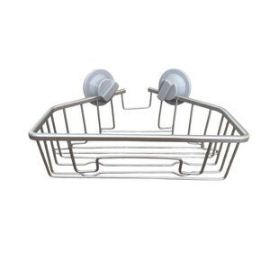 $5 WHEN BUNDLED Made By Design Rust Resistant Corner Suction Shower Basket